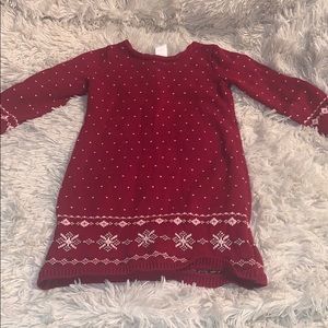 Gymboree knitted dress size 4